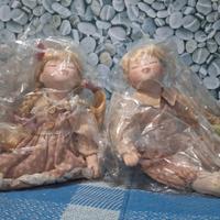 coppia di bambole in porcellana cathay collection