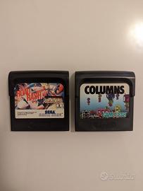 Road Rash e Columns Sega Game Gear