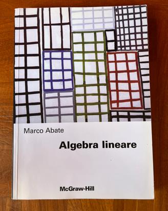 Algebra Lineare - Marco Abate - McGrawHill