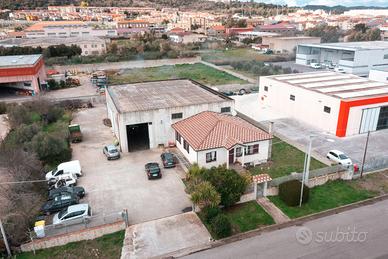 Capannone e casa in via delle Telecomunicazioni 14