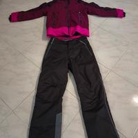 Tuta sci bambina 125-132 cm