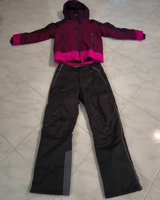 Tuta sci bambina 125-132 cm