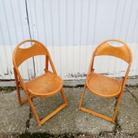 coppia di sedie tedesche vintage 