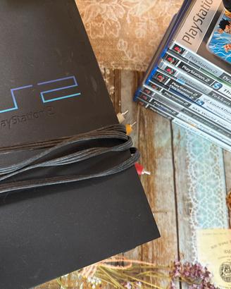 PS2 + 9 giochi + controller