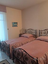 Coppia letti ferro battuto