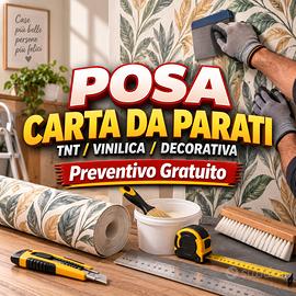 Posa carta da parati - Varese e provincia