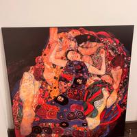 Quadro Klimt su supporto in legno
