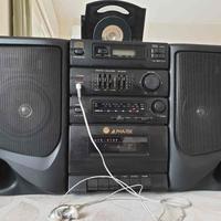 stereo Alpha-Tek - CD- Cassette – e Radio