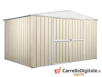 Box in lamiera di Acciaio 360x260cm 9mq avorio