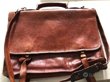 Cartella da lavoro in cuoio