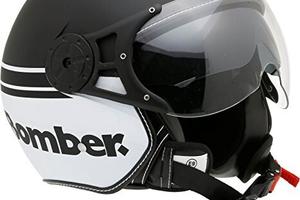 CASCO JET MOTO SCOOTER COMPATTO RODEO DRIVER BOMBE