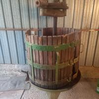 torchio per stringere l'uva