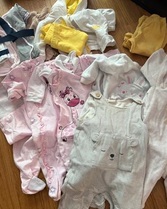 vestiti (oltre 50 pz)bambina nata a luglio 25