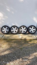 Cerchi in lega + gomme estive Kleber 195/50 R15