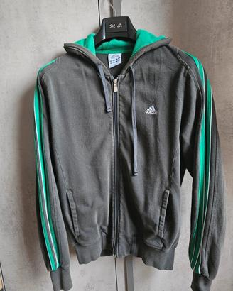 Felpa con cappuccio Adidas maglia size M sport