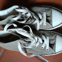 Converse alte marrone chiaro taglia 38