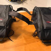 Borse laterali sottosella moto