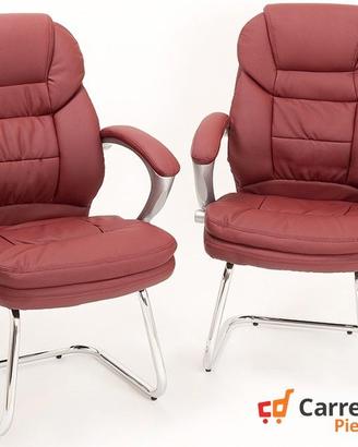 Poltrone ospite eleganti ergonomiche modello Roger