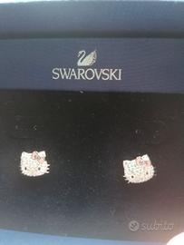Orecchini hello kitty swarovski