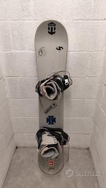 Snowboard SHOKK + attacchi e scarponi