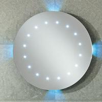 Specchio da bagno rotondo con led