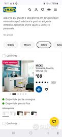Scrivania IKEA Micke 120x50