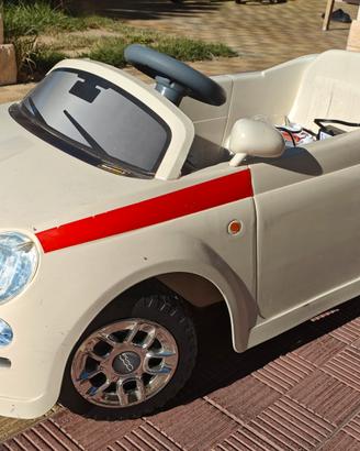 fiat 500 elettrica giocattolo 