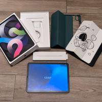 IPad Air 4 256 11" + Pencil, Custodie, Pell. Paper