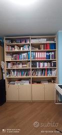 Libreria/scaffale in legno molto robusta
