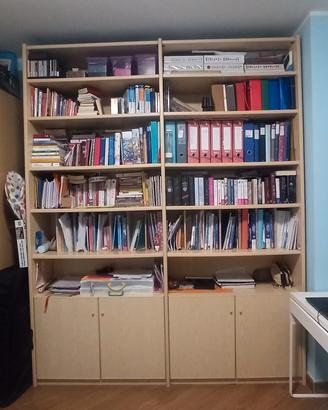 Libreria/scaffale in legno molto robusta