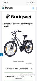Bici pedelata assistiti e-bike BODYWEL