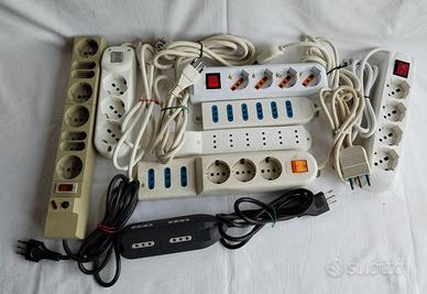 ✅Multiprese Elettriche Ciabatte Prese Schuko