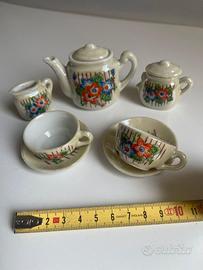 SERVIZIO DA THE MINIATUTA - GIOCATTOLO COLLEZIONE