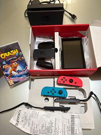 N.Switch comenuova+scatola,scontrino+gioco incluso