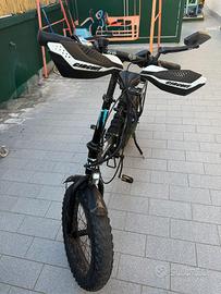 Bici Elettrica Pieghevole Wayscral Fat Bike