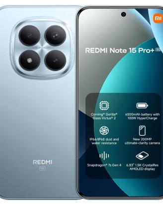 XIAOMI REDMI NOTE 15 PRO+ 5G 256GB ANDROID DUAL SI