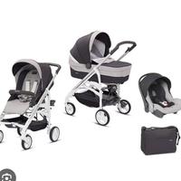 Passegino Trio Inglesina 3in1 chiusura ombrello