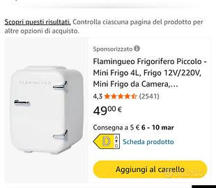 FLAMINGUEO MINI FRIGO -  Caldo & Freddo