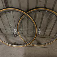 ruote bici corsa mozzi campagnolo c record