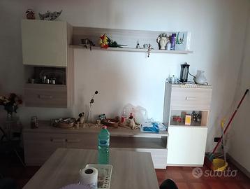 Soggiorno bianco laccato