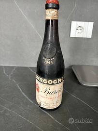 Bottiglia Vino Barolo 1944