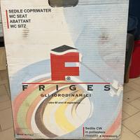 Sedile copriwater bianco Friges F/4M
