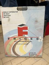 Sedile copriwater bianco Friges F/4M