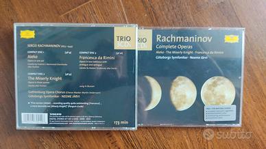 SERGEJ RACHMANINOV - 3 OPERE LIRICHE IN UN ATTO