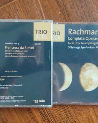 SERGEJ RACHMANINOV - 3 OPERE LIRICHE IN UN ATTO