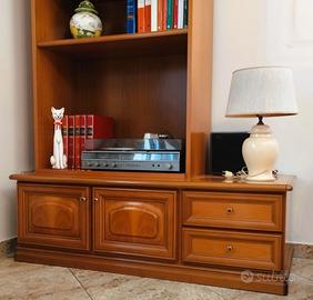 Mobile salotto porta TV stereo libreria soggiorno