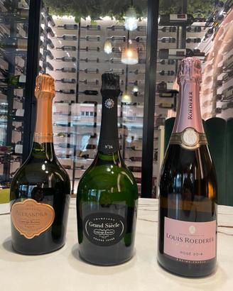 Champagne in stock