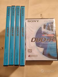 7 DVD+R SONY DPR120 con Custodia