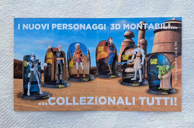 Rara serie Star Wars ( sorpresine Bauli 2010)