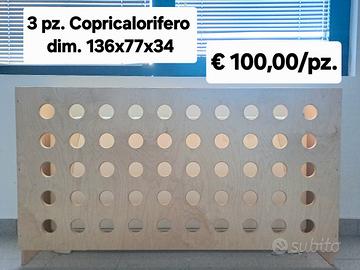 Copritermosifone in legno